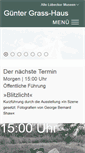 Mobile Screenshot of grass-haus.de